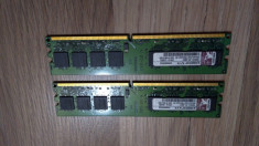 Ram 2 x 2 Gb DDR2 Kingston 800 Mhz / KVR800D2N5/2 Dual chanell (DR1) foto