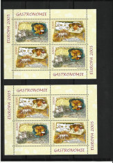 Romania MNH 2005 - LP 1683a - Europa 2005 Gastronomie - ULTIMELE!!! foto