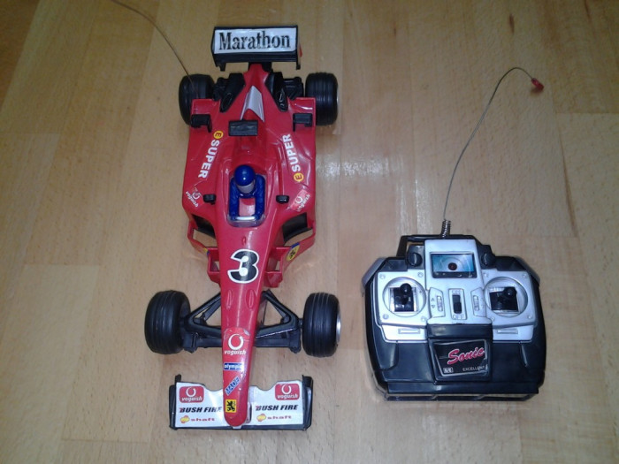 Super Sonic 25 cm | Formula 1 | masinuta copii + telecomanda