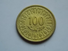 100 MILIM 1997 TUNISIA foto