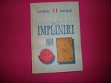 Regionala C.f. Bucuresti, Marturii Si Impliniri 1949 -1984