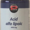 Acid alfa lipoic, 60 capsule, 600 mg/caps.