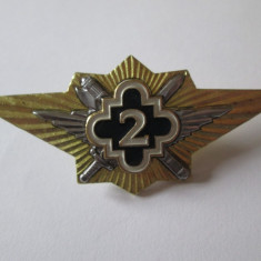 Insigna Militara noua Rusia-Ofiter specialist clasa 2
