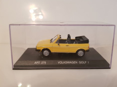 Macheta VW Golf 1 Cabriolet DetailCars 1/43 foto