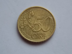 50 EUROCENT 2002 LUXEMBURG foto