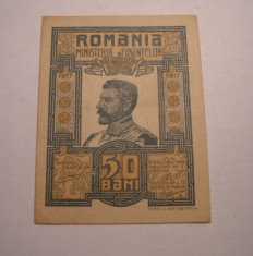 50 bani 1917 UNC foto