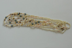Margele si perle vintage - lantisor foarte lung 176 cm deschis foto