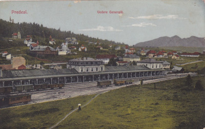 PREDEAL GARA ,CIRCULATA 1911,ROMANIA. foto