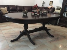Masa sufragerie extensibila lemn masiv Mobexpert foto