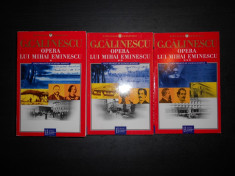 G. CALINESCU - OPERA LUI MIHAI EMINESCU 3 volume {2003} foto