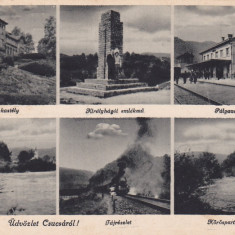 CIUCEA GARA , MOZAIC,CIRCULATA 1921,ROMANIA.