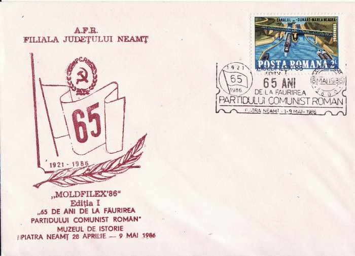 Plic special- Aniversare PCR, Ceausescu-Piatra Neamt 1986