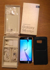 Samsung Galaxy S6 Edge - Sapphire Black - stare excelenta foto