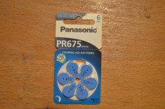 Baterii auditiv 375 Panasonic foto