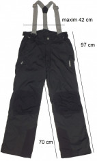 Pantaloni ski schi placa ETIREL grosi, membrana (dama cca S) cod-450606 foto