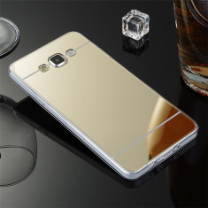 Husa Samsung Galaxy A5 A500 TPU Mirror Gold foto
