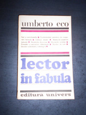 UMBERTO ECO - LECTOR IN FABULA foto