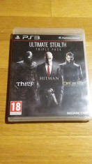 PS3 Ultimate stealth triple pack - joc original by WADDER foto