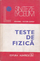 EDUARD-VICTOR GUGUI - TESTE DE FIZICA foto