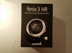 Ceas smartwatch Garmin Fenix 3, heart rate silver foto