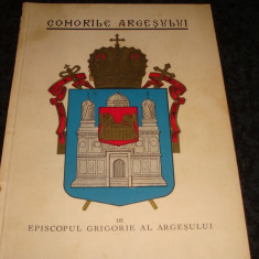 Episcopul Grigorie al Argesului-Comorile Argesului-dedicatie,autograf