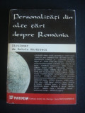 DICTIONAR DE DULCIU DUMITRESCU - PERSONALITATI DIN ALTE TARI DESPRE ROMANIA