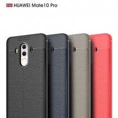 Husa / Bumper Antisoc model PIELE pentru Huawei Mate 10 Pro foto