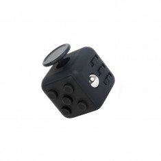 Cub antistres fidget cube culoare drop-down negru Digital Media foto