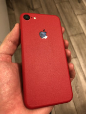 Iphone 7 128 gb Black ( Dbrand Red ) Garantie foto