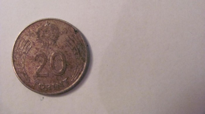 CY - 20 Forint 1982 Ungaria