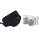 Husa neopren Neopine camera foto Sony Alpha A6000 cu obiectiv 16-50mm