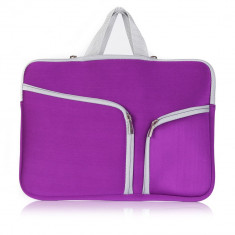 Husa protectie pentru MacBook 15.4&amp;quot;, mov foto