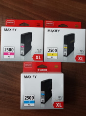 Set original cartus cerneala XL Canon Maxify MB5050, MB5350, iB4050 foto