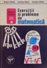 Grigore gheba exercitii si probleme de matematica v-ix 1992 foto