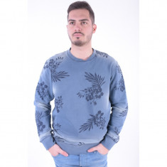 Bluza Bumbac Jack&amp;amp;Jones Coconut Ensing Blue foto