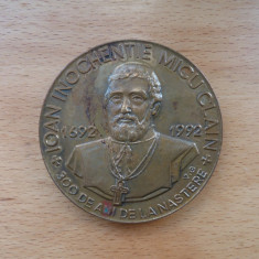 Medalie Micu Clain 300 de ani de la nastere 1992