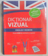 DICTIONAR VIZUAL ENGLEZ - ROMAN , PESTE 6000 DE TERMENI SI EXPRESII foto