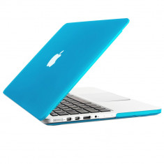 Carcasa protectie slim din plastic pentru MacBook Pro Retina 13.3&amp;quot;, albastru deschis foto