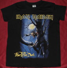Tricou Iron Maiden - Fear of the Dark ,toate marimile,calitate 180 gr foto