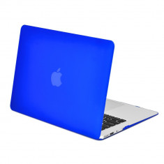 Carcasa protectie slim din plastic pentru MacBook Air 13.3&amp;quot;, albastru inchis foto