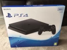 Playstation4 slim black 500 GB foto