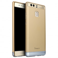 Carcasa protectie din plastic IPAKY pentru Huawei P9, gold foto