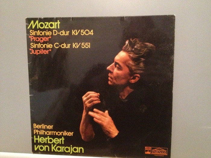 Mozart - Symphony: KV504 &amp; 551 -H.V.Karajan (1972/EMI/RFG) - VINIL/Impecabil(NM)