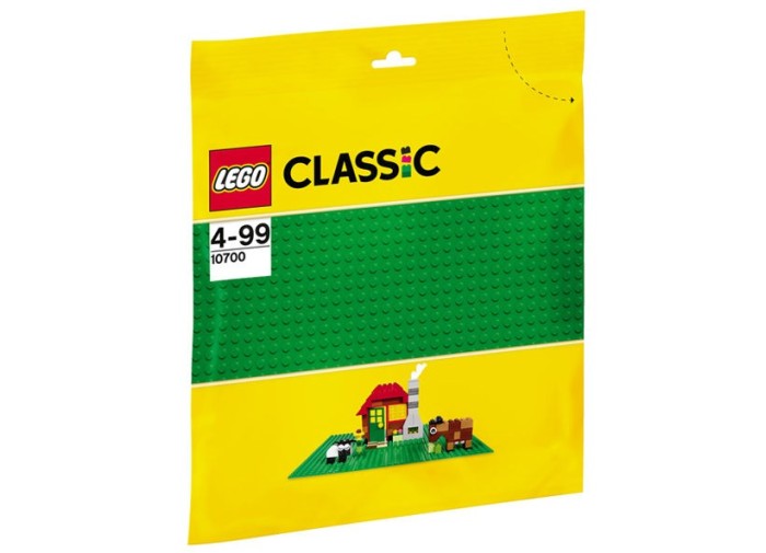 Placa de baza verde LEGO (10700) foto mare Placa de baza verde LEGO (10700) foto mare