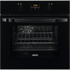 Cuptor incorporabil Electric Zanussi ZOB35702BV Multifunctional 57 litri Clasa A Grill 8 functii Negru foto