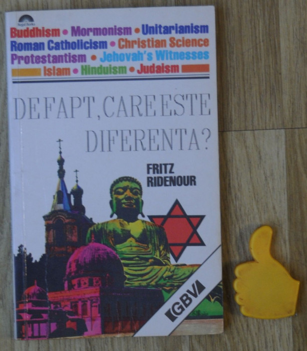 De fapt care este diferenta Fritz Ridenour