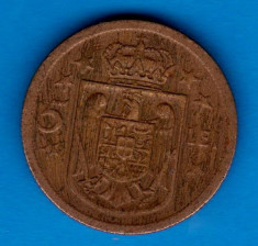 (MR61) MONEDA ROMANIA - 5 LEI 1930 REGENTA , MIHAI I foto