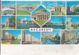 Bnk cp Bucuresti - Vedere - uzata, Circulata, Printata