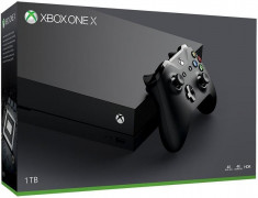 Consola Xbox One X 1TB, negru foto