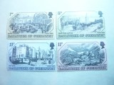 Serie I - Vederi vechi 1978 Guernsey , 4 valori, Nestampilat